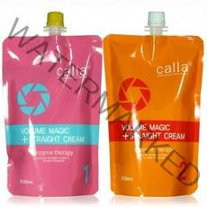 새롬화장품 칼라 볼륨 매직 스트레이트 크림1 2제 500ml, 2제 액상타입