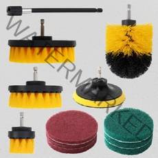 전동 드릴 청소 브러쉬 욕실 화장실 청소솔, 6PCS-MLFB03