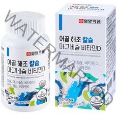 일양약품 어골 해조 칼슘 마그네슘 비타민D 비타민K 48g, 60정, 1개