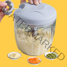 심플이즈 마늘빻는 찧는 가는 다지는 기계 껍질까기 갈기 찧기, 900ml