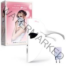 러비어스 초슬림 LED 마스크 + 전용어댑터, KD324, 혼합 색상
