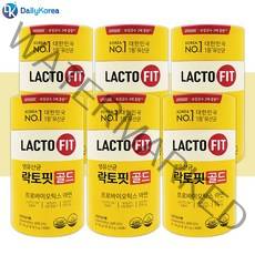 락토핏 생유산균 골드 2g x 50포 6통 장건강 프로바이오틱스 아연 D