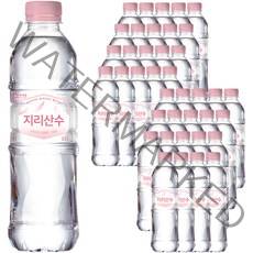 아워홈 지리산수 핑크, 0.5L, 40개