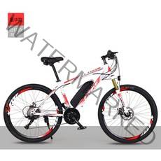 전기자전거 스카닉m20 br3전기자전거 26인치 리튬 전기 산악 자전거 오프로드 사이클링 ebike, 3, 27speed36v10a52km