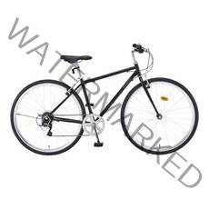 레스포 스팩트 7단 700C 하이브리드 440 자전거 + 무료 조립 쿠폰, 블랙, 164cm