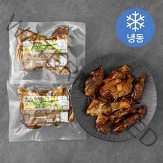 자연과농부 슬라이스 미니족발 (냉동), 300g, 2개
