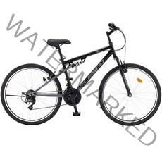 삼천리자전거 2023년식 26 태풍 DX 21단 자전거, 169cm, 블랙 + 다크실버