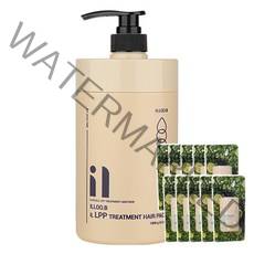 일루비 아이엘 LPP트리트먼트 헤어팩 1000ml 엘피피팩 미용실크리닉 극손상 단백질 헤어복구 린스 컨디셔너