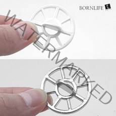 본라이프 국산 이물질 머리카락 제거 욕조망 거름망 배수구망 욕실 배수구 걸음망 35mm 크롬 백색
