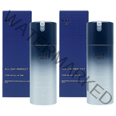 아이오페 맨 올데이 퍼펙트 톤업 올인원 120ml + 120ml 남자올인원화장품 남성스킨로션 미백 기초화장품, 2개