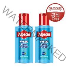 알페신(alpecin) 알페신 하이브리드 카페인 샴푸 250ml x2