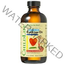 차일드라이프 퓨어 아틱 코드 리버 오일 어린이 오메가3 내추럴 스트로베리, 237ml, 1개