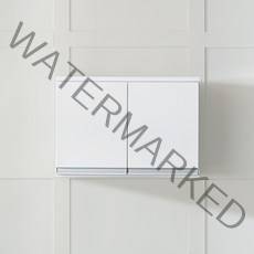 팀버스 노블 600 와이드 상부장 다용도수납장, 화이트