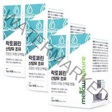 락토페린 산양유 초유 프로틴 유청 단백질 분말 스틱, 30포, 3개