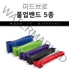 미드브로 가정용 문틀 철봉 턱걸이 기구 풀업바, 4단계그린