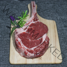 토마호크 스테이크 500g~550g 미국산 소고기 (냉장) 버터 + 시즈닝 + 마리네이드, 토마호크 (원육)