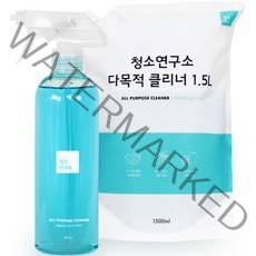 청소연구소 다목적 세정제 480ml + 다목적 세정제 리필 1.5L, 1세트