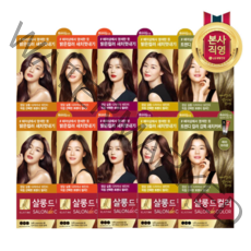 엘라스틴 엘라스틴 살롱드컬러 염색약 × 2개 (택 1), free, 애쉬 브라운 100g x 2