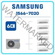삼성무풍 가정용시스템에어컨 6대 설치 / e편한세상 송도
