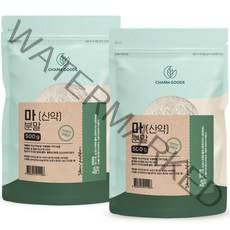 마 분말, 500g, 2개