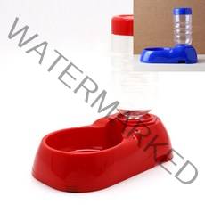 500ml 반려동물 급수기 강아지급식기 고양이급수대 자동사료공급기 애견정수기 강아지사료통 사료보관통 애견자