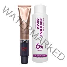 웰라 뉴콜레스톤 퍼펙트 컬러 염색제 80g + 산화제 100ml, 애쉬브라운 8/17, 1세트
