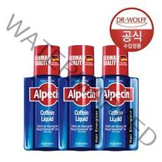 알페신 알페신 카페인 리퀴드 (모발 및 두피 영양) 200ml x3, 단일옵션