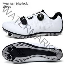 로드자전거 전문 남성 사이클링 스니커즈 신발 로드 산악 자전거 레이싱 여성 Spd Mtb, 10 896-White-MTB_08 44