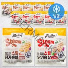 맛있닭 닭가슴살 스팀 100g x 2종 x 6팩 세트 (냉동), 1세트