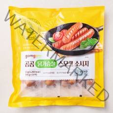 곰곰 닭가슴살 스모크 소시지(냉장), 100g, 10개입