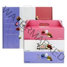 맑은농산 잇츠리얼넛츠 하루건강견과 3종 선물세트, 크랜베리 요거트 + 오곡초코볼 요거트 + 블루베리 요거트, 1세트