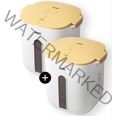 픈픈 밀실 박스 대용량 진공보관 사료통 강아지 고양이 애견 반려동물, 2개, 13L