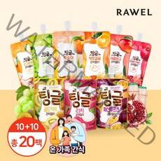 로엘 [20팩] 로엘 팅글 곤약젤리 9가지맛 골라담기(복숭아 머스캣 등), 5-1. 애플망고10+리치10