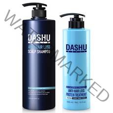 다슈 데일리 한방 두피 골드 샴푸 EX 1 000ml + 다슈 데일리 안티 헤어로스 단백질 트리트먼트 500ml, 1세트