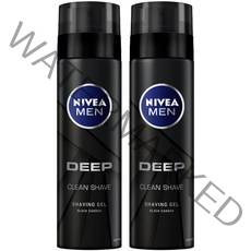 니베아 맨 딥 쉐이빙 젤, 200ml, 2개
