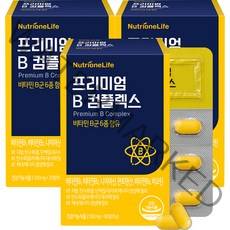 뉴트리원 프리미엄B 컴플렉스 비타민B 영양제, 30정, 3개