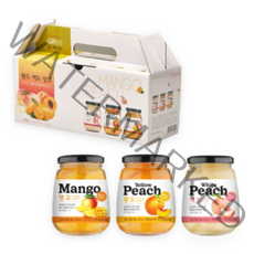 조이웰 황도 345g + 망고 345g + 백도 345g 세트, 1세트