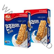 포스트 콘푸라이트 밀크바 270g X 2개, 1개