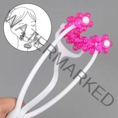 페이스업 롤러 얼굴마사지기 페이스롤러 맛사지기 얼굴롤러 마사지기, 상세페이지 참조