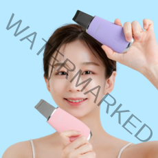 리베미 이너글로 아쿠아 필링기 마사지기 ING-2001, 핑크