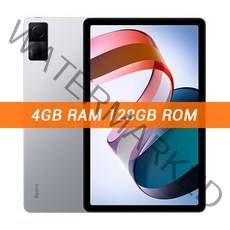 샤오미 글로벌 버전 Xiaomi Redmi Pad 64GB / 128GB ROM 태블릿 90Hz 10.61 &quot;2K 디스플레이 Helio G99, 01 Standard, 03 Silver 4GB 128GB