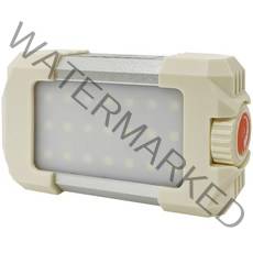 스위스마운틴 충전식 LED 랜턴 겸 보조배터리 5400mAh, 아이보리, 1개