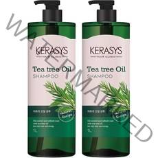 케라시스 티트리오일 샴푸, 1L, 2개