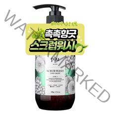 플루 데일리 스크럽 바디워시 라임그레이프, 500g, 1개