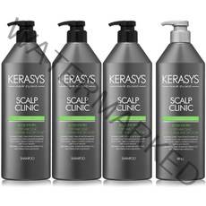 케라시스 두피 클리닉 오리지널 샴푸 750ml x 3p + 린스 750ml x 1p, 1세트