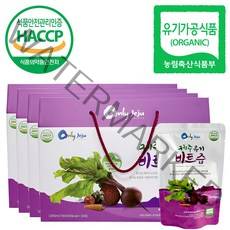 제주 유기농 비트즙 레드비트진액, 3000ml, 4개