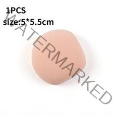 1/3pcs 습식 이중 스폰지 퍼프 라운드 스퀘어 삼각형 모양 부드러운면 캔디 에어 쿠션 파우더 파운데이션, 05 05