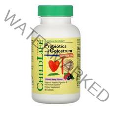 차일드라이프 프로바이오틱스 콜로스트럼 믹스 베리맛 90정