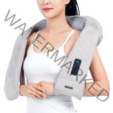 휴플러스 3 in 1 무선 듀얼 태핑 목 어깨 안마기 Cordzero-3300