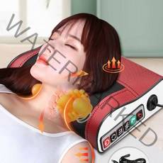 다용도 전동 안마기 경추베개 목어깨 허리 편안 온열안마기 3단조절 마사지기